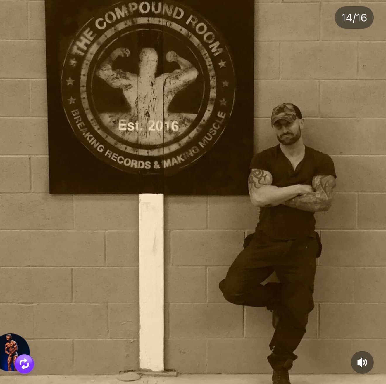 James Melville at The Compound Room